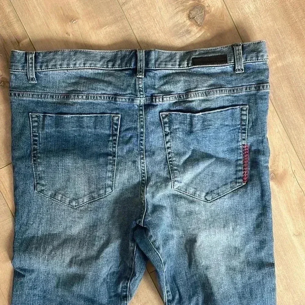 One Teaspoon Mr. Bones Super Skinny Jeans Men’s Sz 34 Fly Button